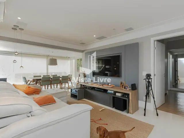 Apartamento com 138m² 3 quartos e 3 banheiros, à venda, no bairro Brooklin Paulista em São Paulo
