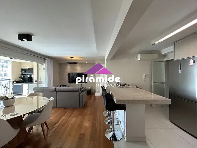 Apartamento com 116m² 3 quartos e 3 banheiros, à venda, no bairro Jardim Aquarius em São José dos Campos