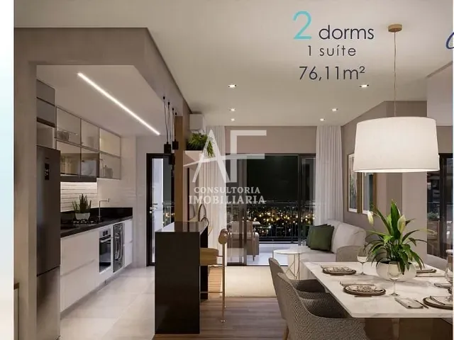 Apartamento com 76m², à venda, no bairro Jardim das Nações em Taubaté