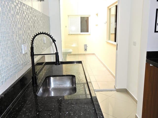 Apartamento com 75m² 2 quartos e 3 banheiros, à venda, no bairro Vila Homero Thon em Santo André