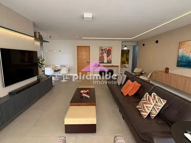 Apartamento com 180m² 4 quartos e 6 banheiros, à venda, no bairro Jardim Aquarius em São José dos Campos