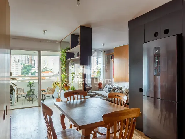 Apartamento com 56m² 1 quarto e 2 banheiros, à venda, no bairro Vila Anglo Brasileira em São Paulo