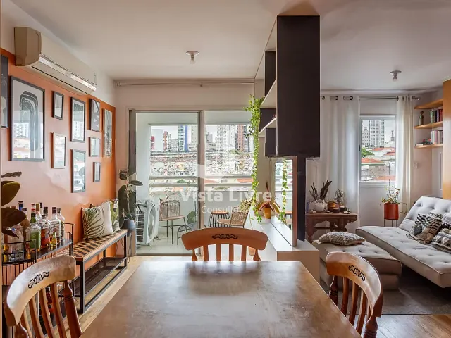 Apartamento com 56m² 1 quarto e 2 banheiros, à venda, no bairro Vila Anglo Brasileira em São Paulo