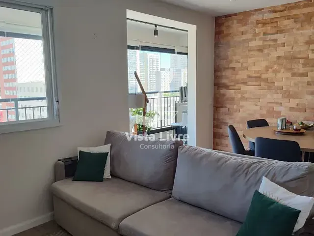 Apartamento com 62m² 1 quarto e 2 banheiros, à venda, no bairro Barra Funda em São Paulo