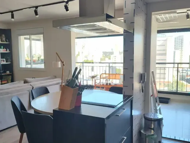 Apartamento com 62m² 1 quarto e 2 banheiros, à venda, no bairro Barra Funda em São Paulo