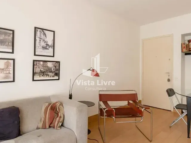 Apartamento com 43m² 1 quarto e 1 banheiro, à venda, no bairro Itaim Bibi em São Paulo