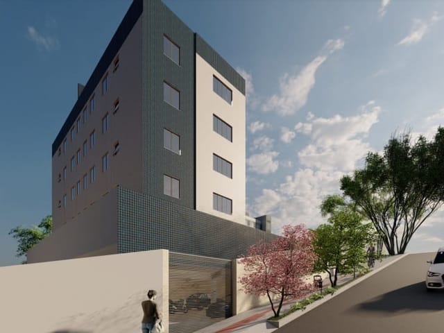 Apartamento com 160m² 3 quartos e 1 banheiro, à venda, no bairro Cabral em Contagem