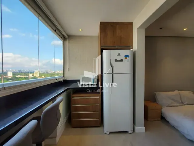 Apartamento com 24m² 1 quarto e 1 banheiro, à venda, no bairro Jardim Paulistano em São Paulo