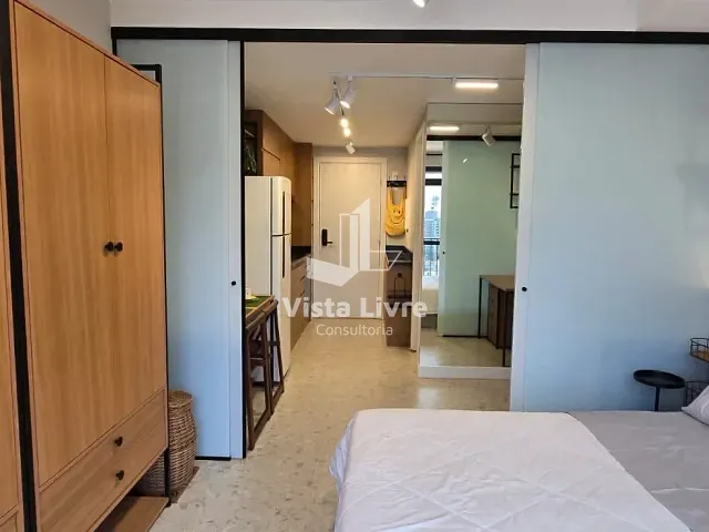 Apartamento com 24m² 1 quarto e 1 banheiro, à venda, no bairro Pinheiros em São Paulo