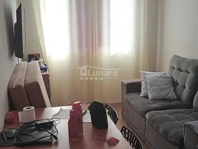 Apartamento 2 quartos e 1 banheiro, à venda, no bairro Conjunto Residencial do Bosque em Mogi das Cruzes