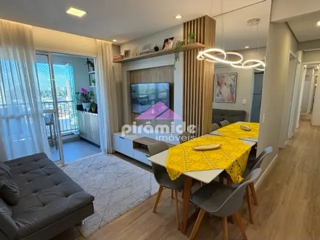 Apartamento com 62m² 2 quartos e 2 banheiros, à venda, no bairro Jardim Augusta em São José dos Campos