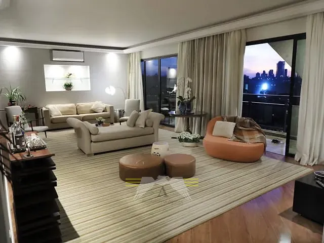 Apartamento 3 quartos e 5 banheiros, para alugar, no bairro Higienópolis em São Paulo