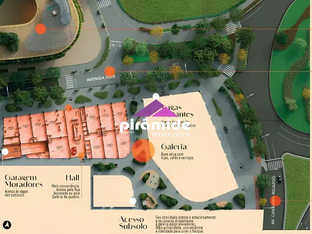 Apartamento 1 quarto e 1 banheiro, à venda, no bairro Parque Una em São José dos Campos