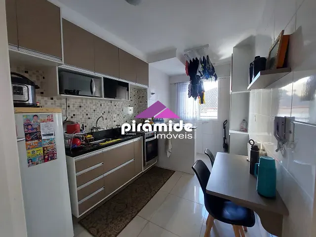 Apartamento 1 quarto e 2 banheiros, à venda, no bairro Parque Residencial Aquarius em São José dos Campos