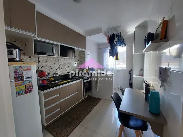 Apartamento 1 quarto e 2 banheiros, à venda, no bairro Parque Residencial Aquarius em São José dos Campos