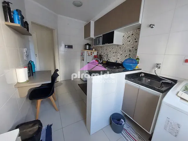 Apartamento 1 quarto e 2 banheiros, à venda, no bairro Parque Residencial Aquarius em São José dos Campos