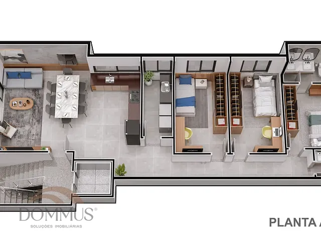 Apartamento com 110m² 3 quartos e 2 banheiros, à venda, no bairro Iguaçu em Ipatinga