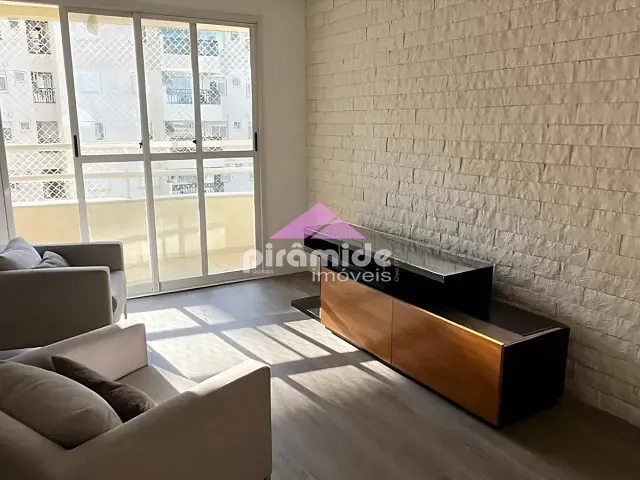 Apartamento com 74m² 2 quartos e 2 banheiros, à venda ou para alugar, no bairro Parque Residencial Aquarius em São José dos Campos