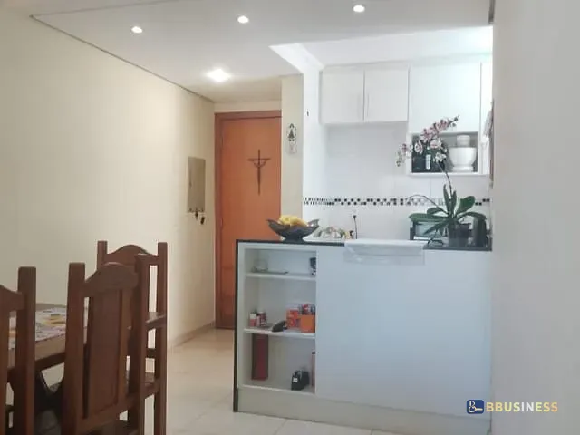 Apartamento com 70m² 2 quartos e 3 banheiros, à venda, no bairro Olímpico em São Caetano do Sul