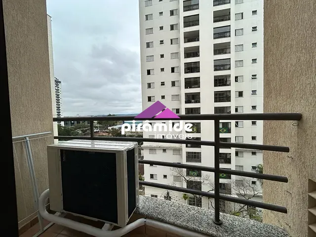 Apartamento com 57m² 1 quarto e 2 banheiros, para alugar, no bairro Jardim Aquarius em São José dos Campos