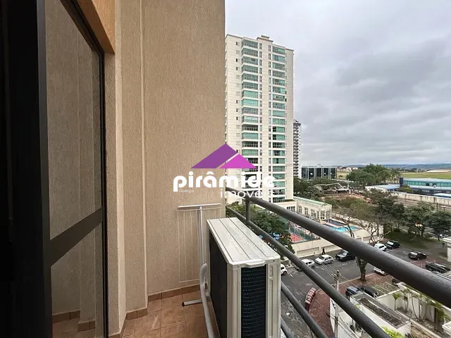 Apartamento com 57m² 1 quarto e 2 banheiros, para alugar, no bairro Jardim Aquarius em São José dos Campos