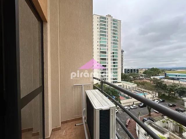 Apartamento com 57m² 1 quarto e 2 banheiros, para alugar, no bairro Jardim Aquarius em São José dos Campos