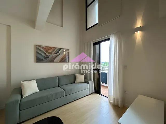 Apartamento com 57m² 1 quarto e 2 banheiros, para alugar, no bairro Jardim Aquarius em São José dos Campos