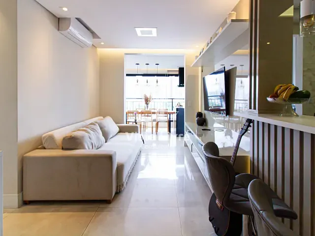 Apartamento com 94m² 3 quartos e 2 banheiros, à venda, no bairro Barra Funda em São Paulo