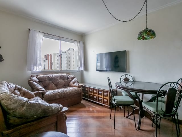 Foto do Apartamento - Apartamento para venda em Campo Belo com 1 quarto , 45m² | Correteria Imóveis