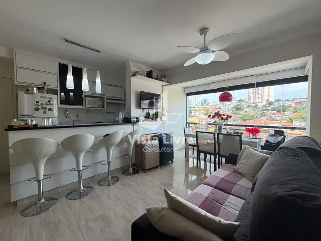 Apartamento com 58m² 2 quartos e 2 banheiros, à venda, no bairro Vila Anglo Brasileira em São Paulo