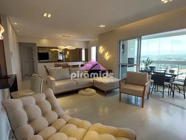 Apartamento com 108m² 3 quartos e 4 banheiros, para alugar, no bairro Jardim Paraíba em Jacareí
