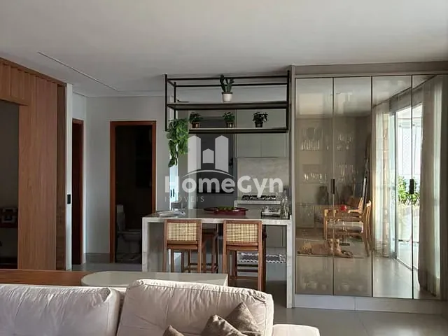 Apartamento com 160m² 3 quartos e 4 banheiros, para alugar, no bairro Jardim Goiás em Goiânia