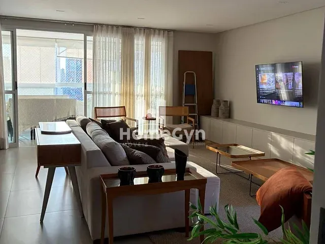 Apartamento com 160m² 3 quartos e 4 banheiros, para alugar, no bairro Jardim Goiás em Goiânia