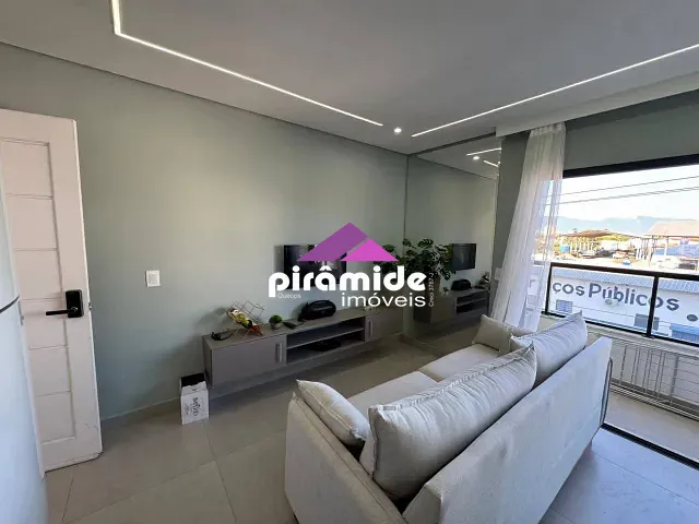 Apartamento com 48m² 1 quarto e 1 banheiro, à venda, no bairro Aruan em Caraguatatuba