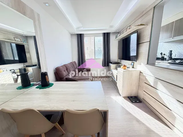 Apartamento 2 quartos e 1 banheiro, à venda, no bairro Vila Tesouro em São José dos Campos