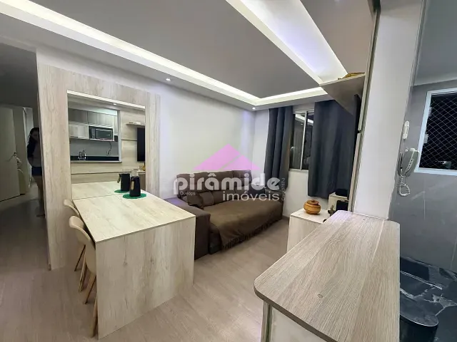 Apartamento 2 quartos e 1 banheiro, à venda, no bairro Vila Tesouro em São José dos Campos