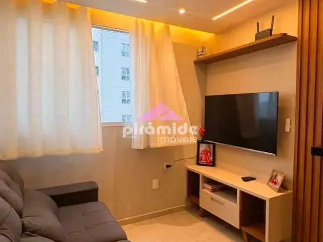Apartamento 2 quartos e 1 banheiro, à venda, no bairro Parque Novo Horizonte em São José dos Campos