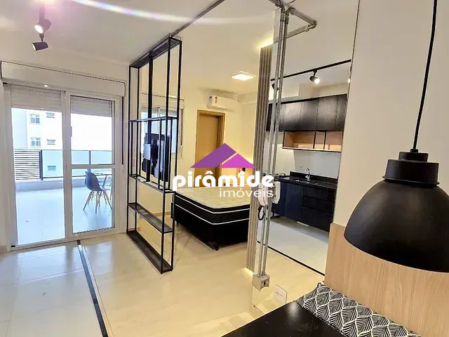 Apartamento 1 quarto e 1 banheiro, para alugar, no bairro Jardim Aquarius em São José dos Campos