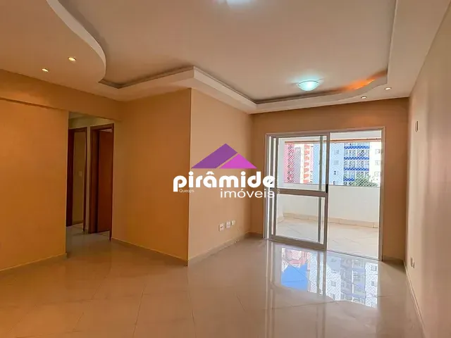 Apartamento com 84m² 3 quartos e 2 banheiros, à venda ou para alugar, no bairro Jardim Aquarius em São José dos Campos