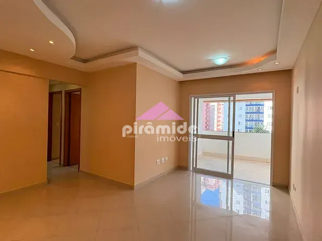 Apartamento com 84m² 3 quartos e 2 banheiros, à venda ou para alugar, no bairro Jardim Aquarius em São José dos Campos