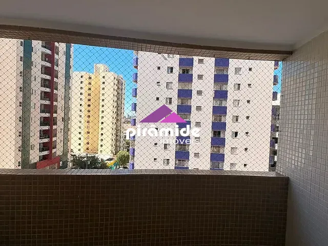 Apartamento com 108m² 3 quartos e 2 banheiros, à venda ou para alugar, no bairro Parque Residencial Aquarius em São José dos Campos