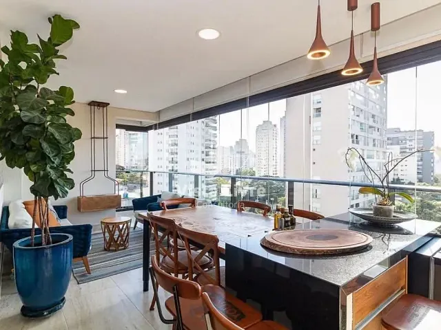Apartamento com 102m² 2 quartos e 3 banheiros, à venda, no bairro Campo Belo em São Paulo