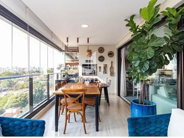 Apartamento com 102m² 2 quartos e 3 banheiros, à venda, no bairro Campo Belo em São Paulo