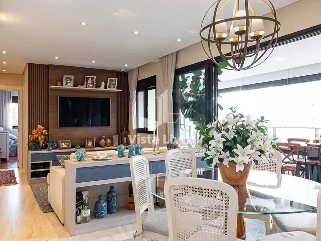 Apartamento com 102m² 2 quartos e 3 banheiros, à venda, no bairro Campo Belo em São Paulo