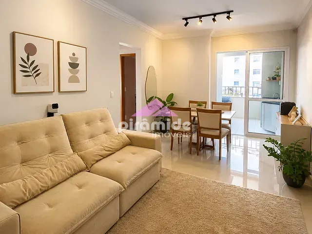 Apartamento 2 quartos e 2 banheiros, à venda, no bairro Jardim América em São José dos Campos