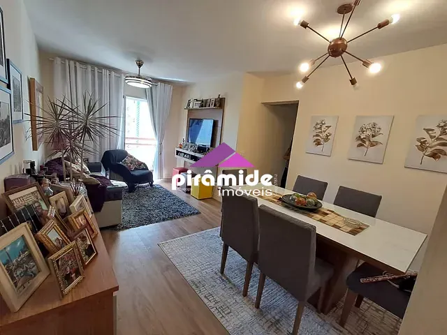 Apartamento com 91m² 3 quartos e 3 banheiros, à venda, no bairro Vila Ema em São José dos Campos