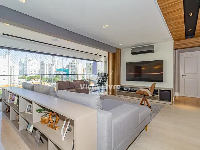 Apartamento com 147m² 3 quartos e 5 banheiros, à venda, no bairro Campo Belo em São Paulo