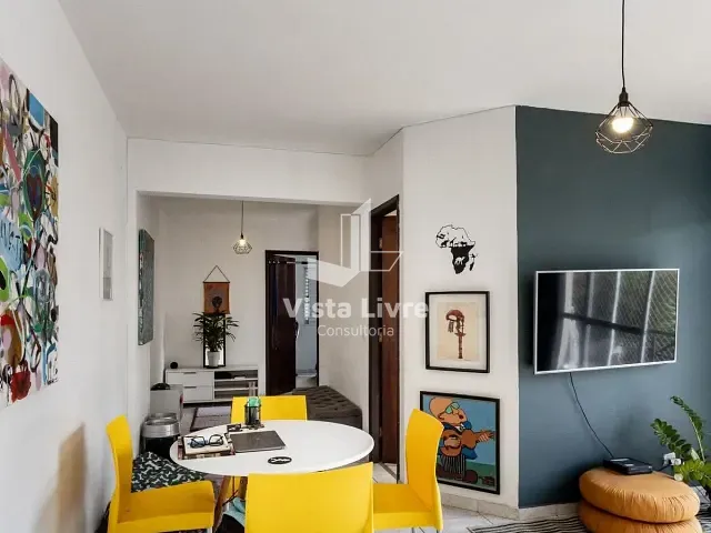Apartamento com 57m² 2 quartos e 2 banheiros, à venda, no bairro Vila Anglo Brasileira em São Paulo
