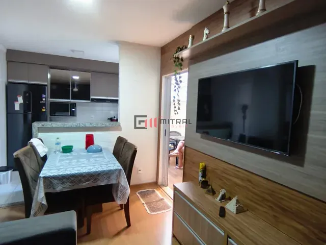 Apartamento 2 quartos e 1 banheiro, à venda, no bairro Cidade Industrial 2 em Londrina