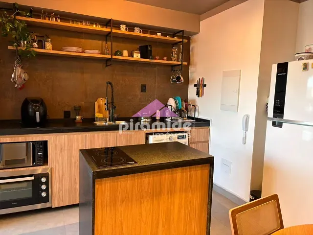 Apartamento com 65m² 2 quartos e 2 banheiros, para alugar, no bairro Parque Industrial em São José dos Campos
